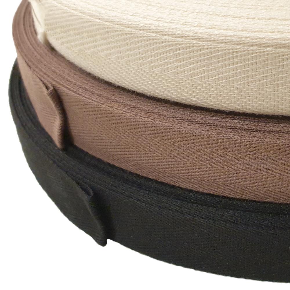 Baumwollgurt, verschiedene Breiten und Farben, je lfm, Rolle 100m, Köperband Baumwollgurt, verschiedene Breiten und Farben, je lfm, Rolle 100m, Köperband