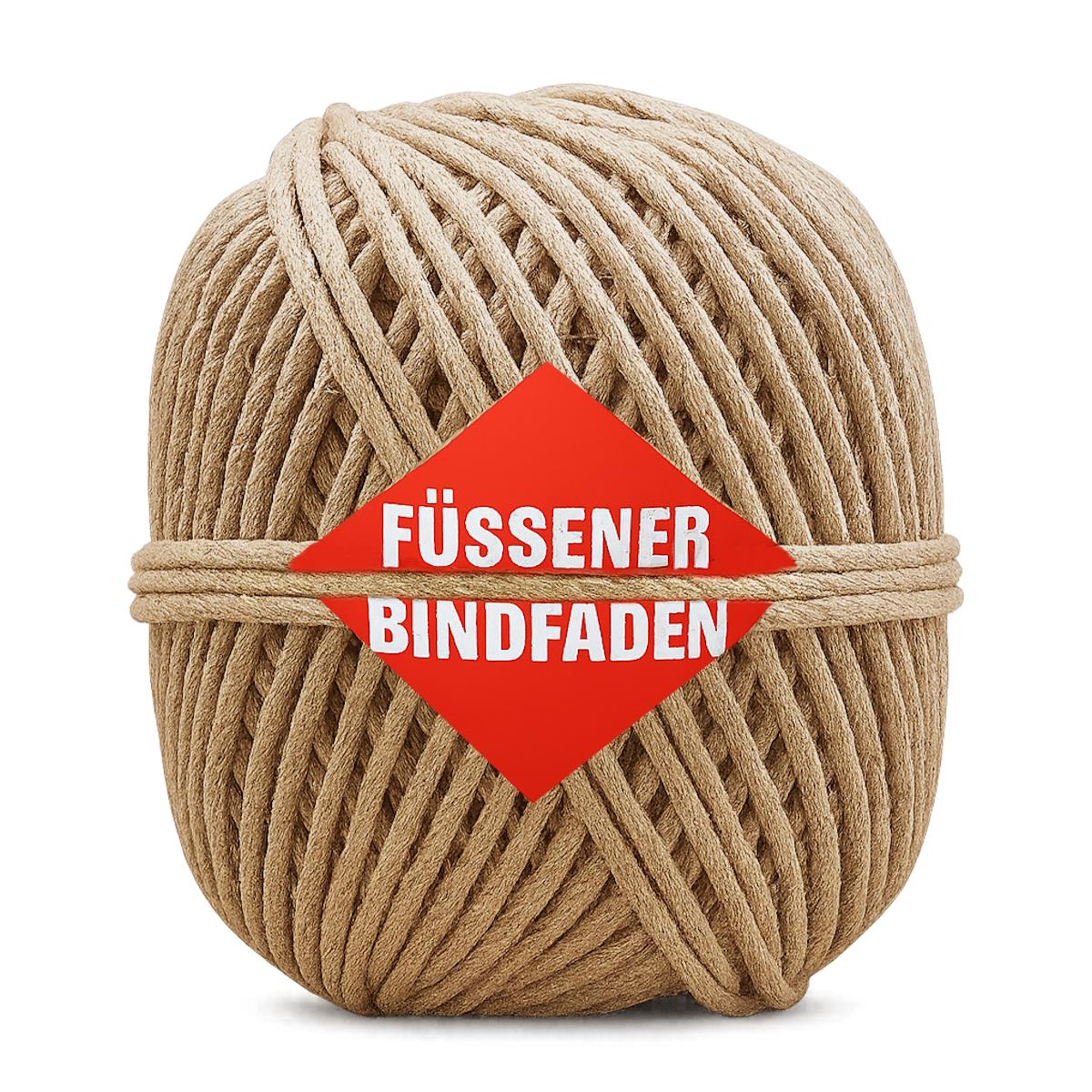 Füssener Schnürfaden, 3-fach WI, 500g, poliert, VE 1 Knäuel, UV 6 Stück