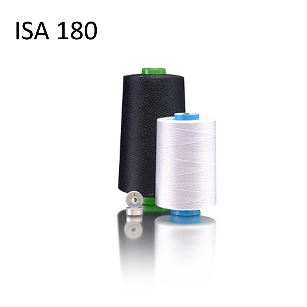 Isa 180, 20.000m (Tex 16), weiß (0010), VE 1 Rolle(n), UV 6 Rollen, Stickgarn-Unterfaden