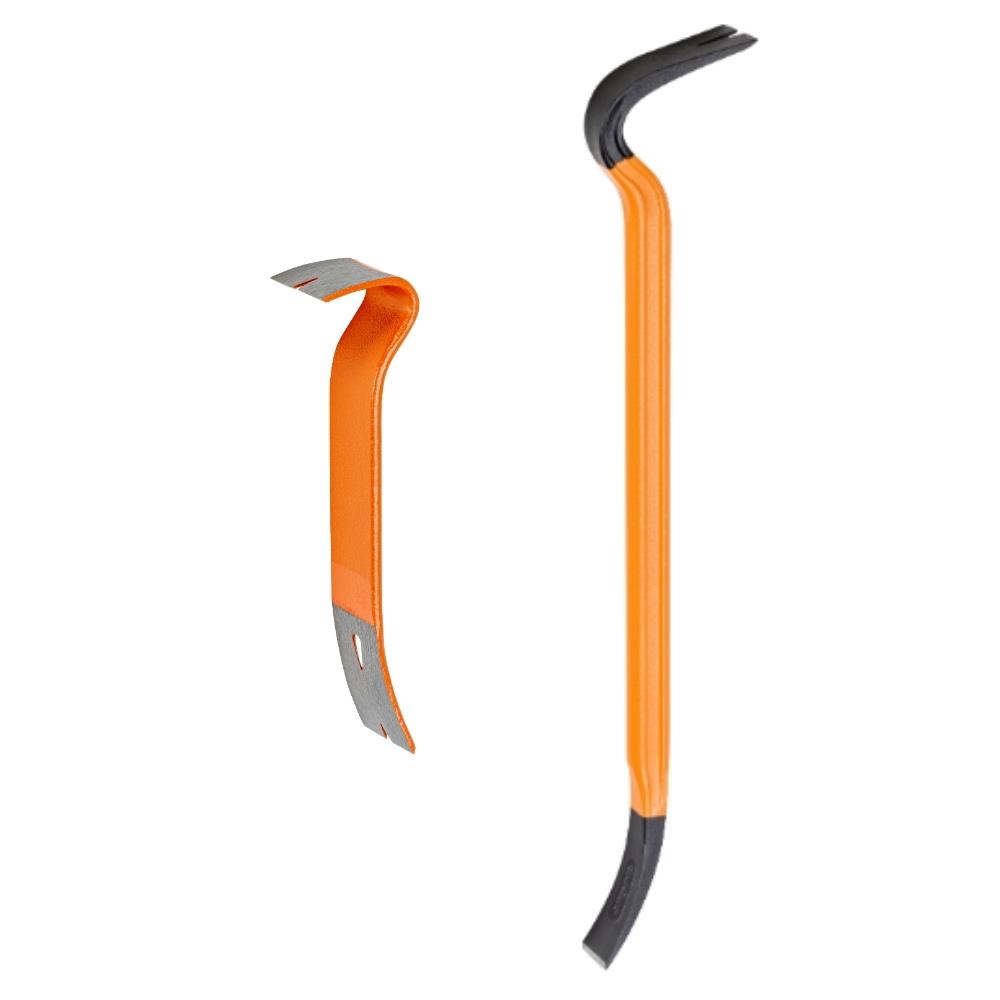 PICARD Nageleisen, 30 cm - klein, mit Klaue und flacher Hebelseite, Kuhfuß, Brechstange