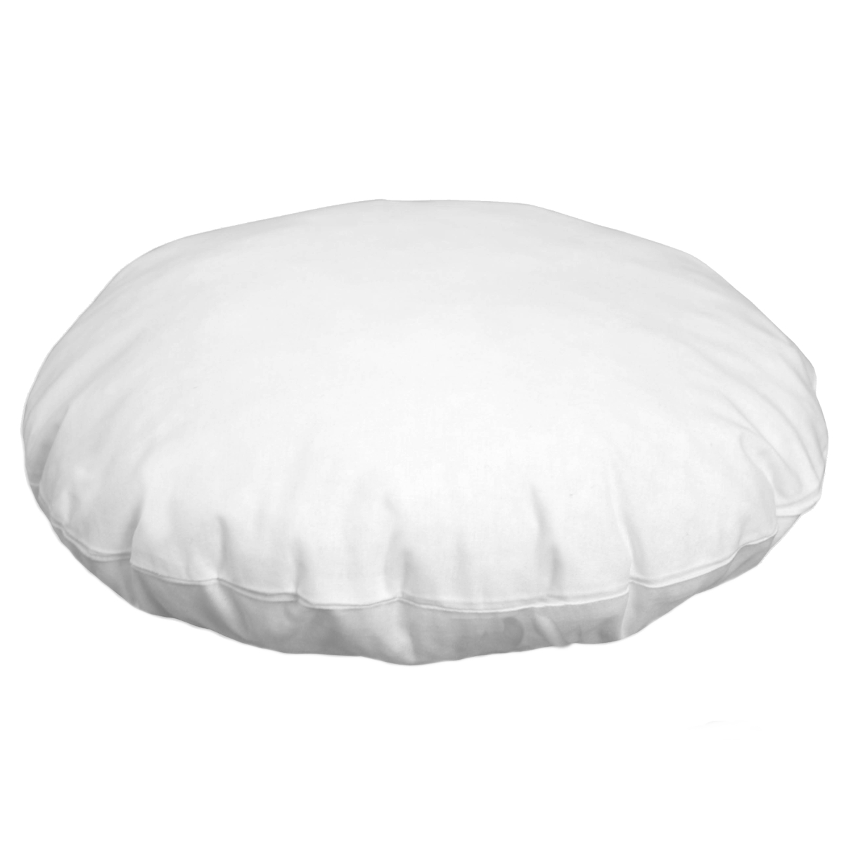 Deko-Kissen, rund mit Federfüllung 40 cm, Füllmenge 330g, VE 1 Stück, UV 40 Stück