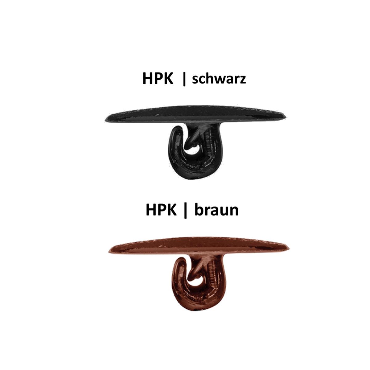 Astor-Gegenknöpfe mit Haken, (HPK) Plastikblindknöpfe
