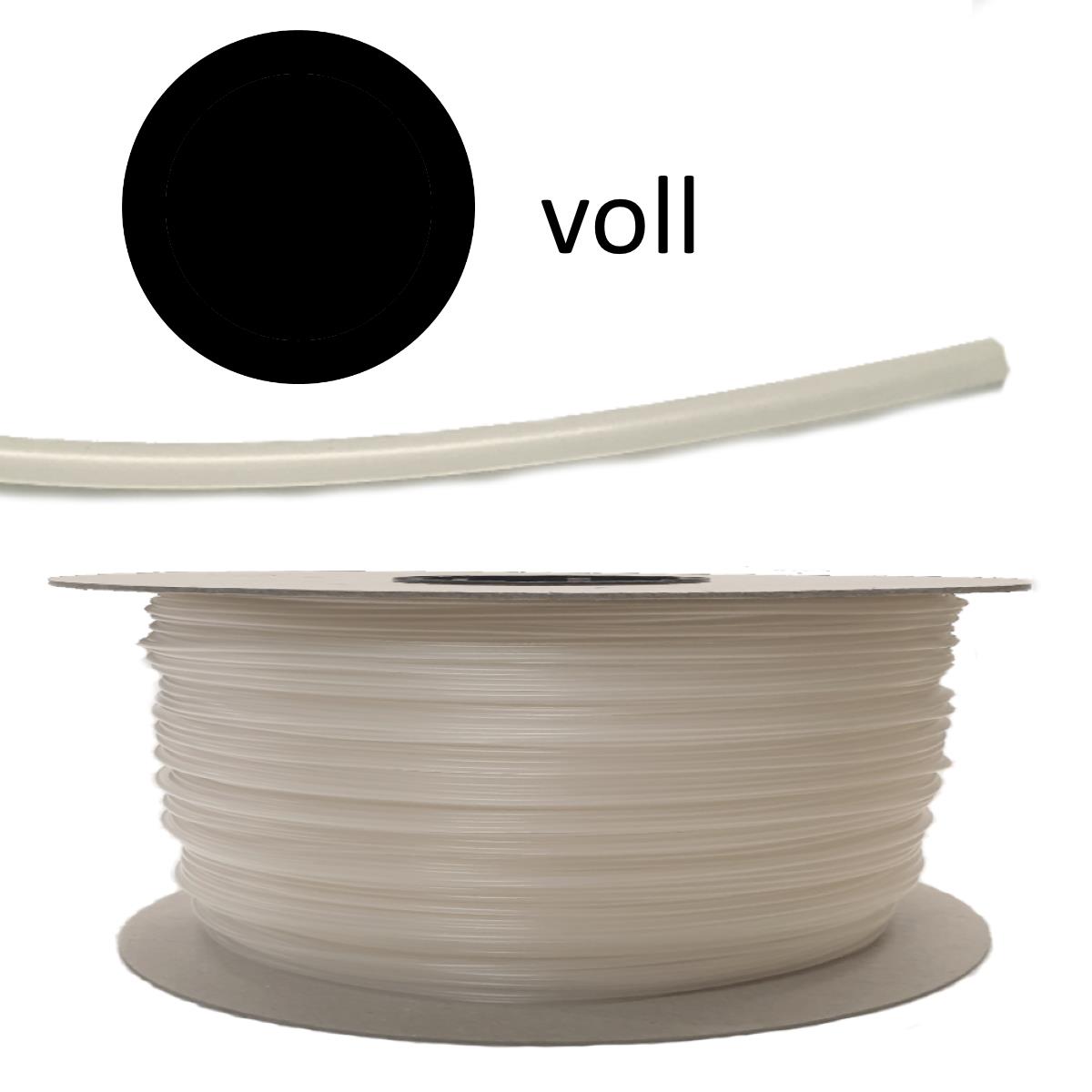 Rundschnur voll, fest, auf Rolle