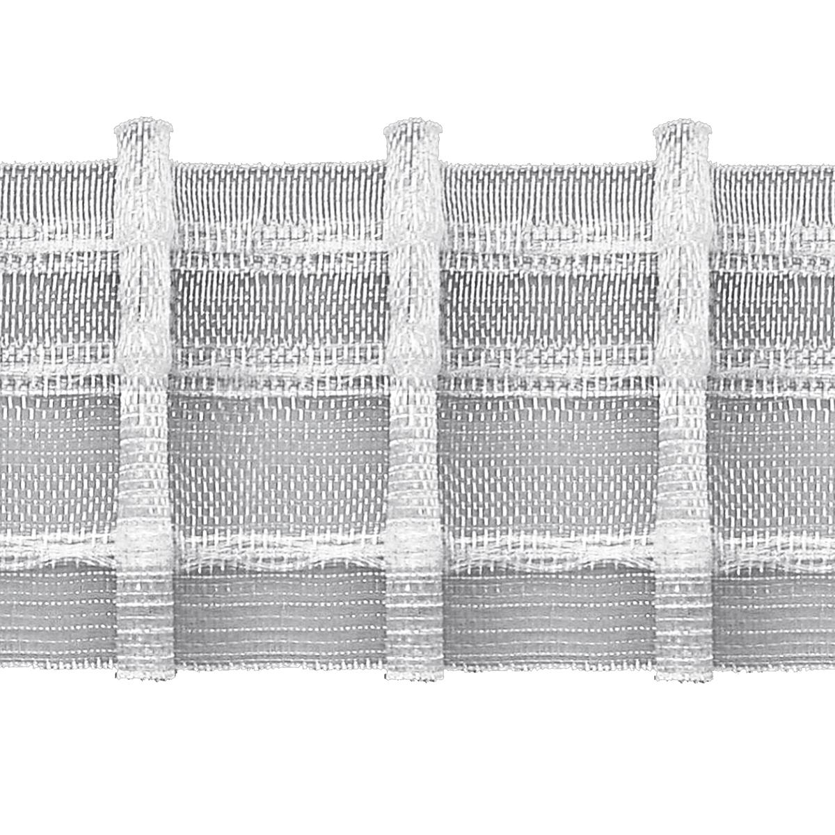 Bleistiftfaltenband, 50 mm, 6898 transparent, VE 1 lfm, UV 100 m