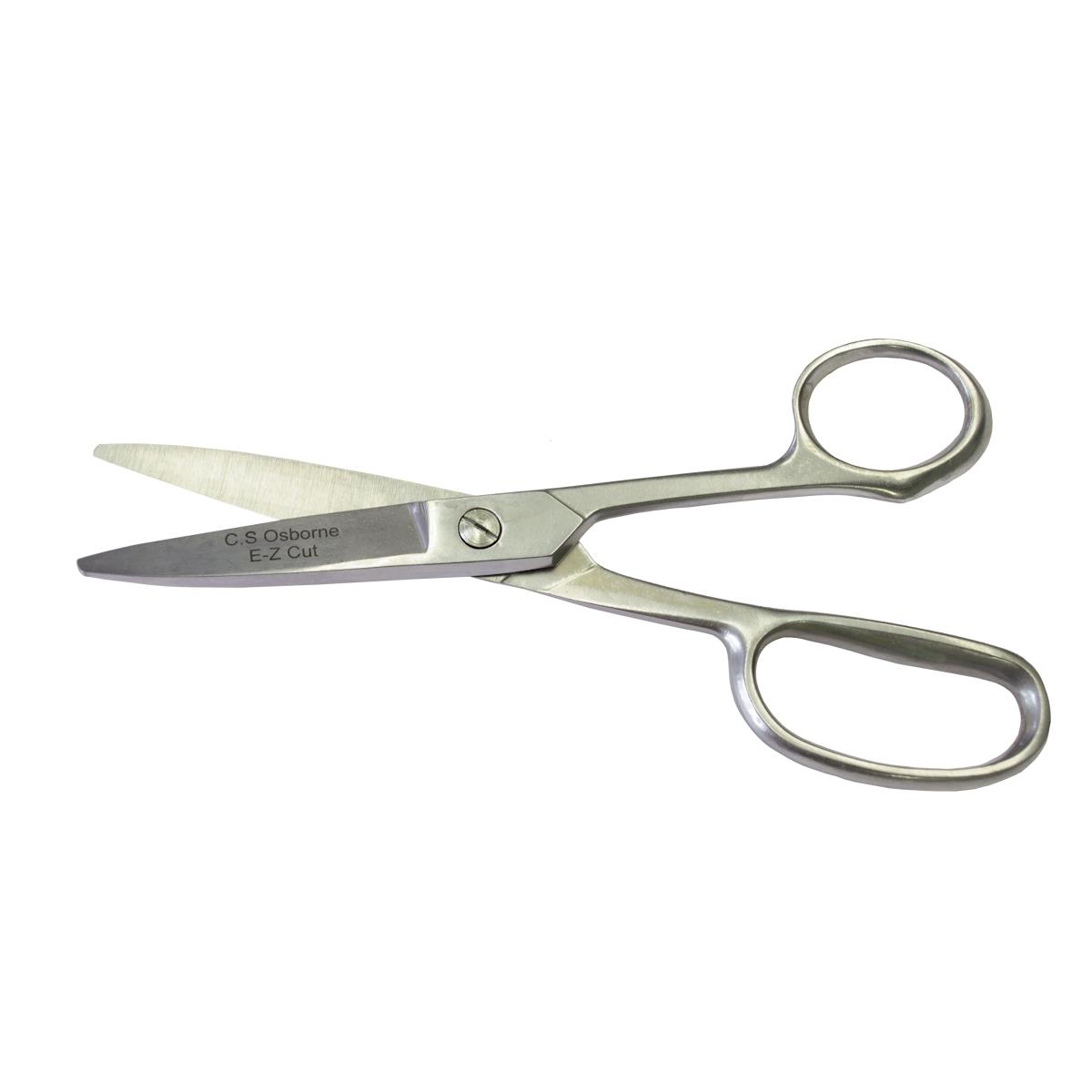 Lederschere Osborne 708, Länge ca. 21 cm, Edelstahlgriff, Metall