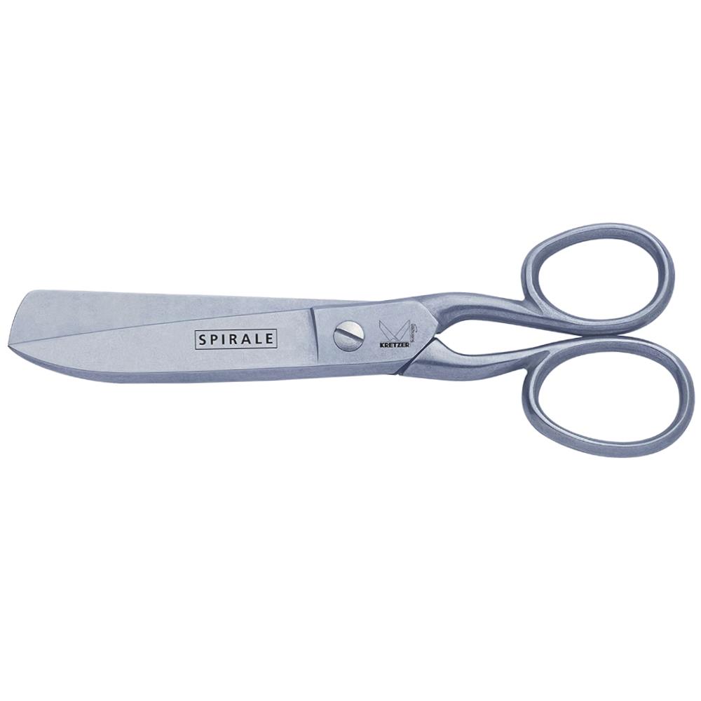 Kretzer Spirale Polsterschere 7 Zoll, Länge 18 cm, Oberlederschere, Metallgriff