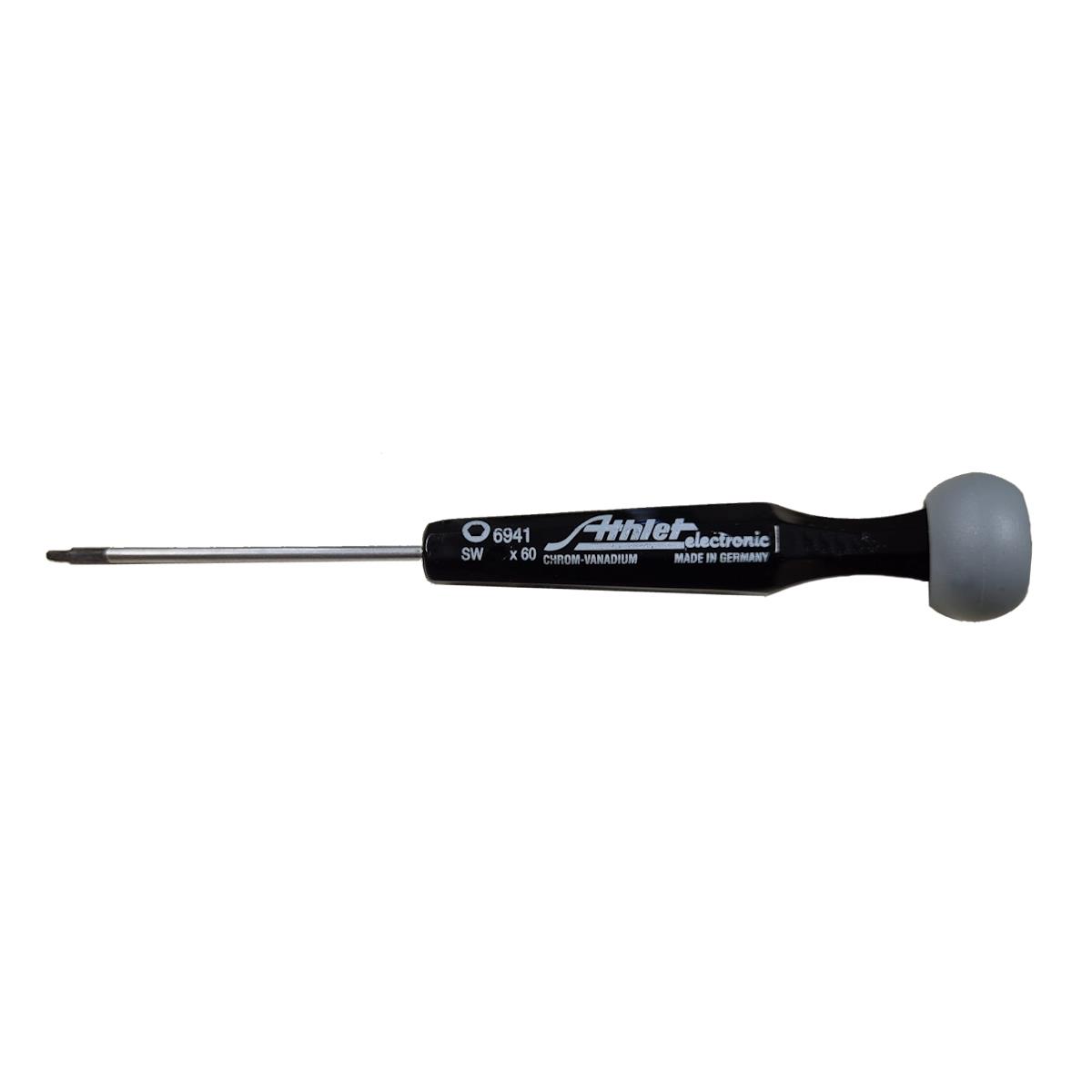 Elektronik-Schraubendreher Sechskant 2 mm, VE 1 Stück, Athlet 6941