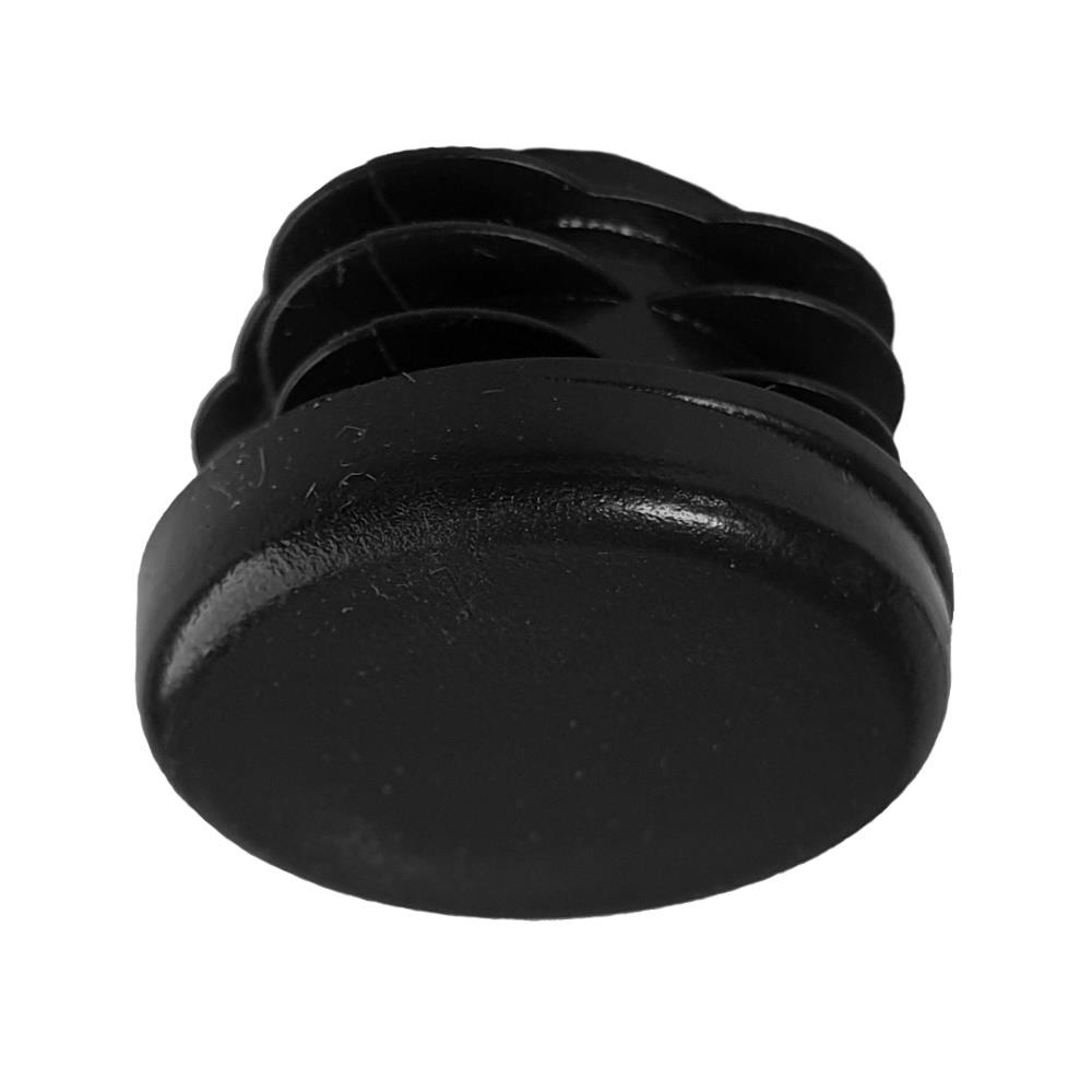 Stuhlbeinstopfen rund 25 mm, Gleiter, schwarz, 100 Stück, VE 1 Paket