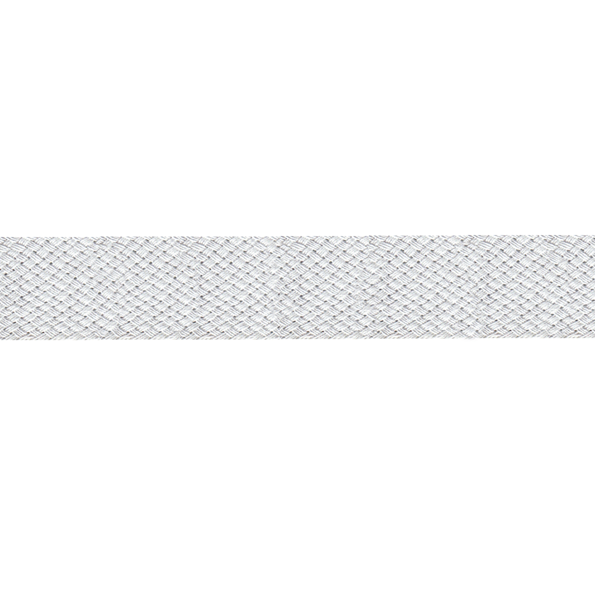 Markisen-Einfassband, Ringgarn 2cm breit, Farbe 00 (weiß), je 1 m, Rolle 170m, endlos, 100% Dolan