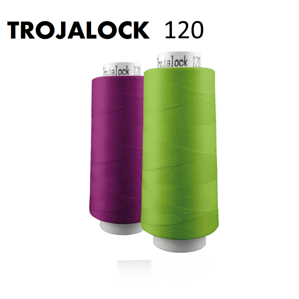 Trojalock 120, 2.500m, lila (8857), VE Paket(e) 4 mit Rollen, Overlockgarn