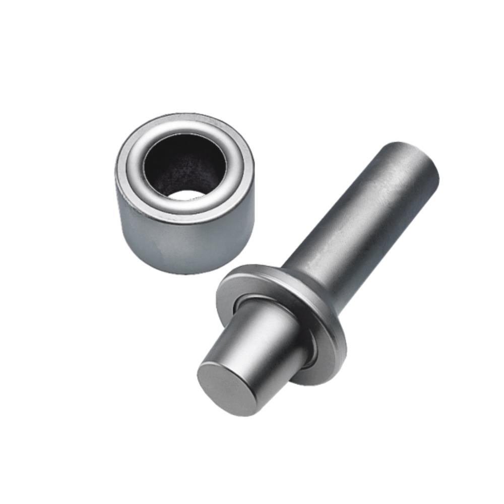 Einschlagwerkzeug für 16 mm Ösen, Handösenstanze, Einschlagstempel rund, 2-teilig, VE 1 Set