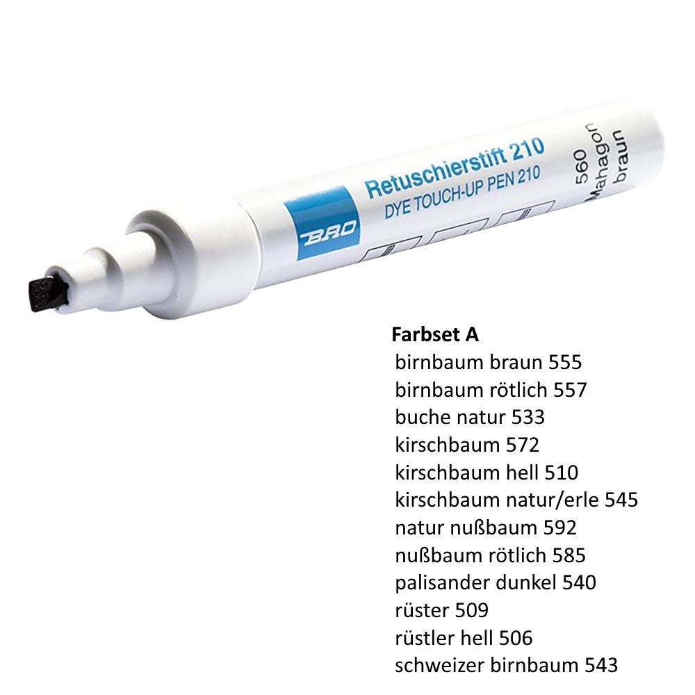 BAO-Retuschierstift 210 Set A, 12 Stifte