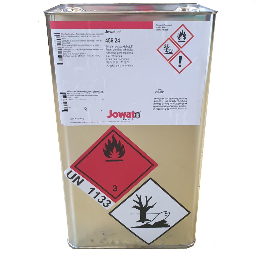 Jowat Polsterkleber 456.24, rot, 9 kg Kanister, spritzbar