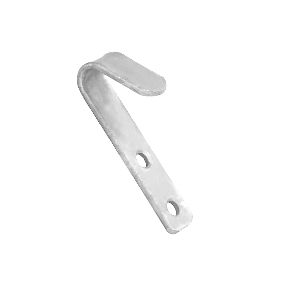 Flachhaken 13x3, Länge 53mm, Breite 13mm, verzinkt, Planenhaken, zweiloch, VE 100 Stück