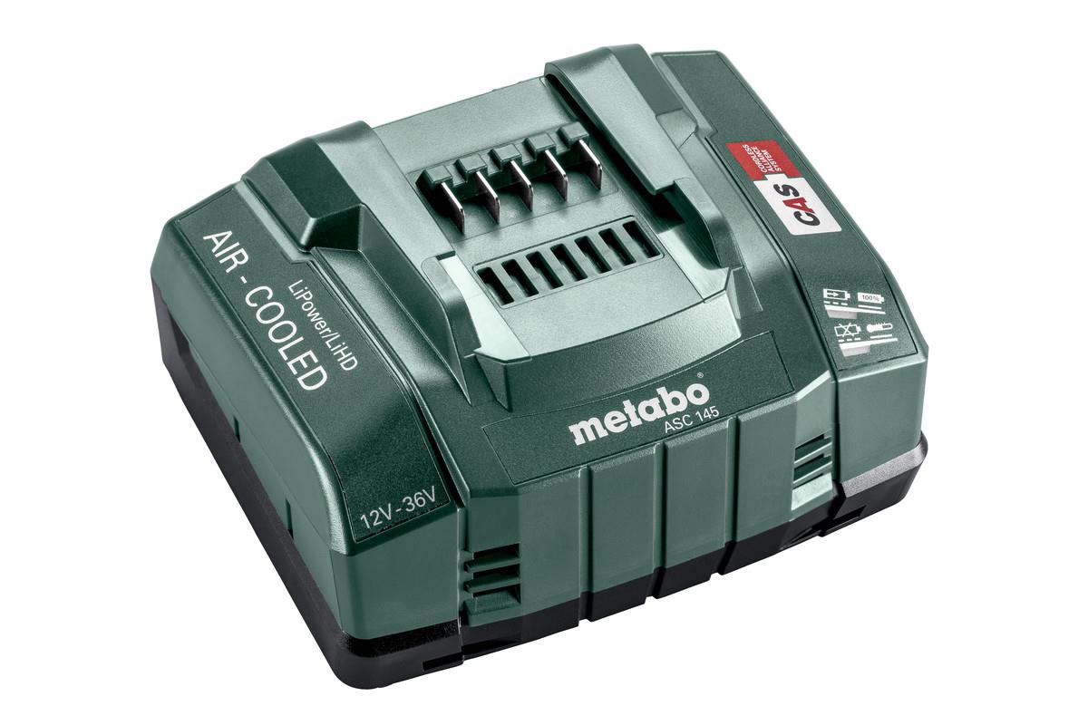 Metabo Akku-Schnellladegerät ASC 145, 12-36 V