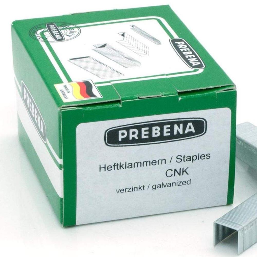 Prebena Heftklammern Typ VF, CNK - verzinkter Stahl, VE 10 mill Prebena Heftklammern Typ VF, CNK - verzinkter Stahl, VE 10 mill
