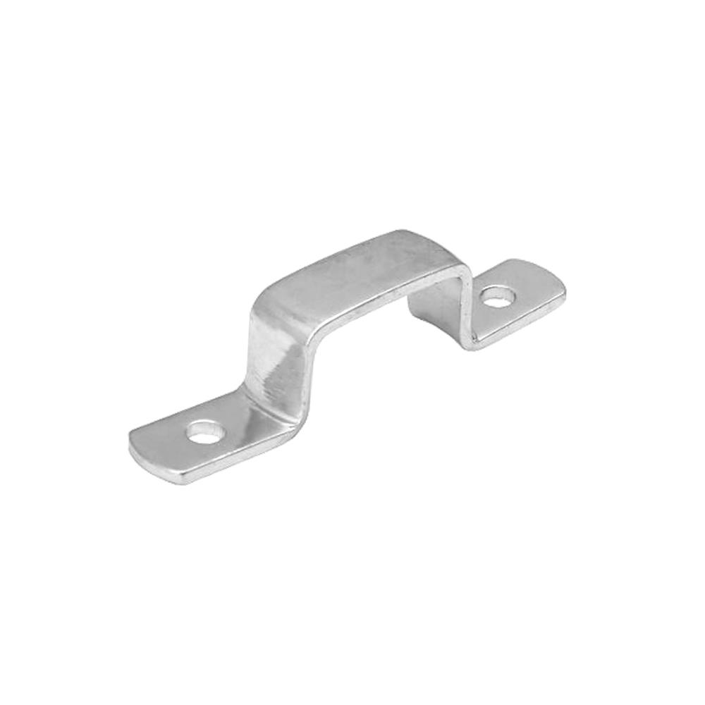 Flachkrampe 42x22, Höhe 17 mm, verzinkt, für Ovalösen 42x22, VE 100 Stück