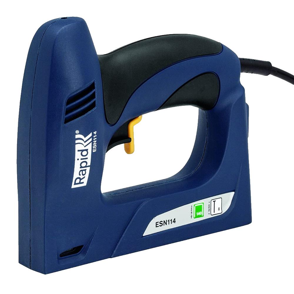 Rapid ESN114 Elektrotacker/-Nagler, (Typ 140 Heftklammern, Nägel Typ 8) Heftpistole
