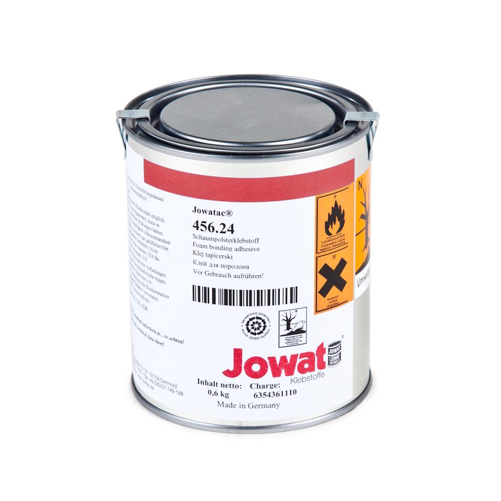 Jowat Polsterkleber 456.24, rot, 600 ml Dose, spritzbar, UV 12 Dosen