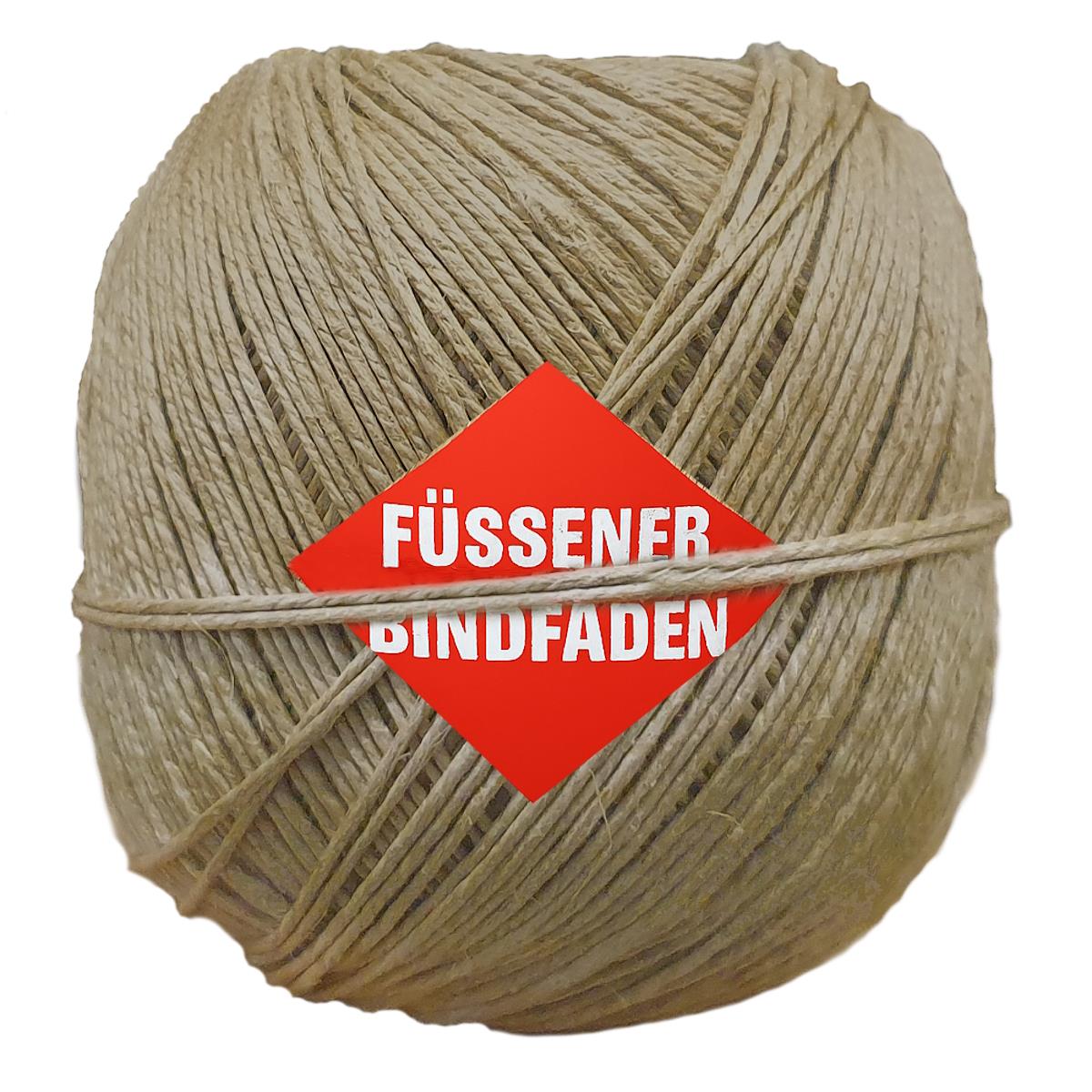 Füssener Aufnähfaden, 2/1,25 WI, Rolle 200g, poliert, VE 1 Knäuel, UV 10 Stück