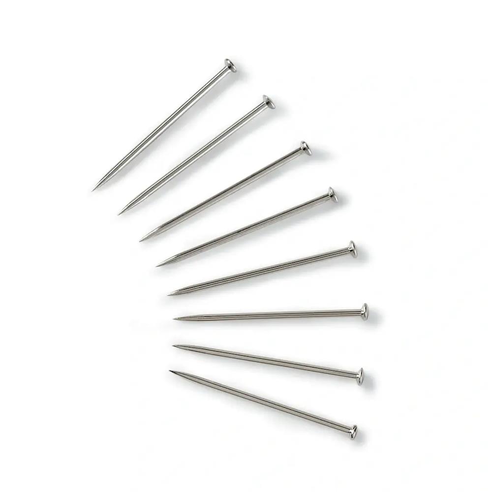 Eisenstecknadeln Nr. 105, 30 mm lang x 0,80 mm, 500 g (021203), VE 1 Karton