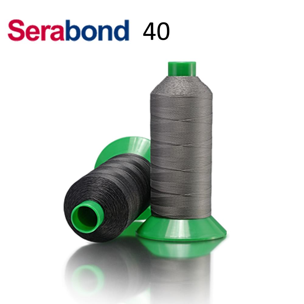 Serabond 40, 4.600 m (Tex 70), schwarz (7020U), VE 1 Rolle(n), UV 4 Rollen