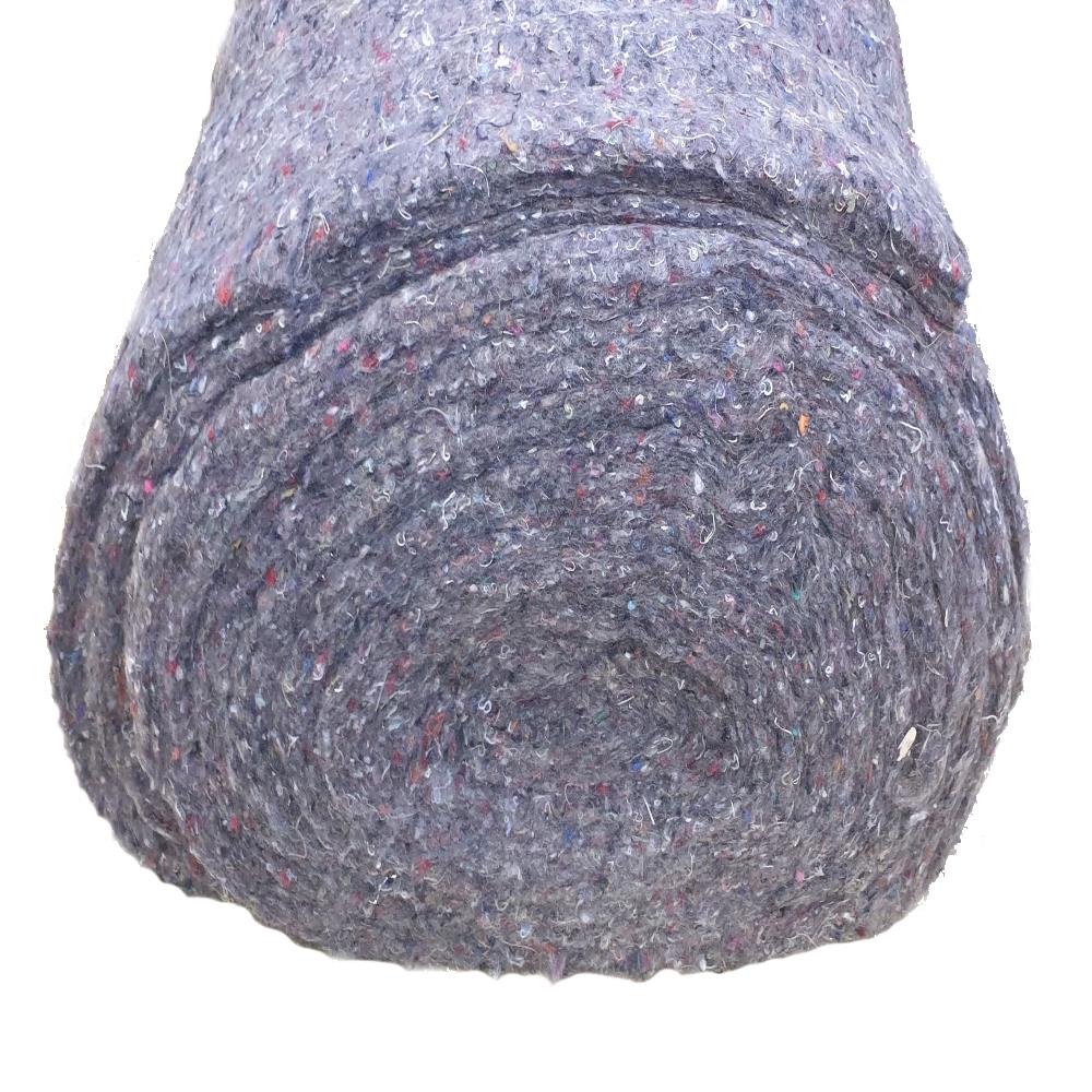 Lagenwatte grau, teilbar, ca 1.000g/m2, 80 cm breit, VE Ballen 10kg, Watte G, Polsterwatte