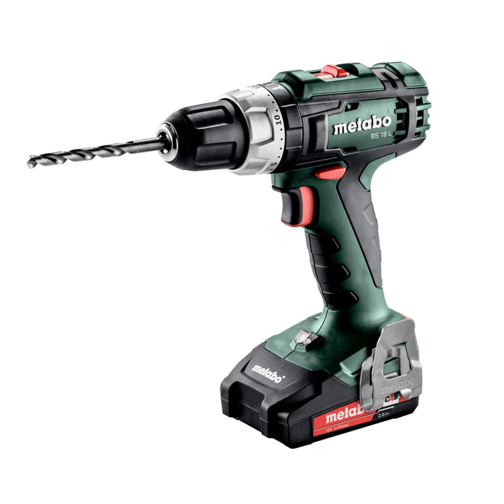 Metabo Akku-Bohrschrauber BS 18 L, 18 Volt, inkl. Akku und Ladegerät