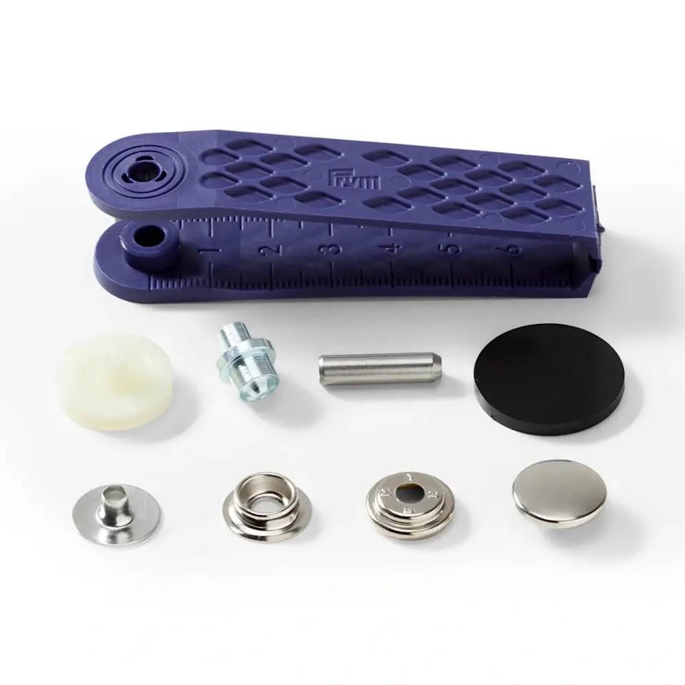 Druckknöpfe Sport & Camping, 15 mm, vernickelt (390201), VE 10 Stück