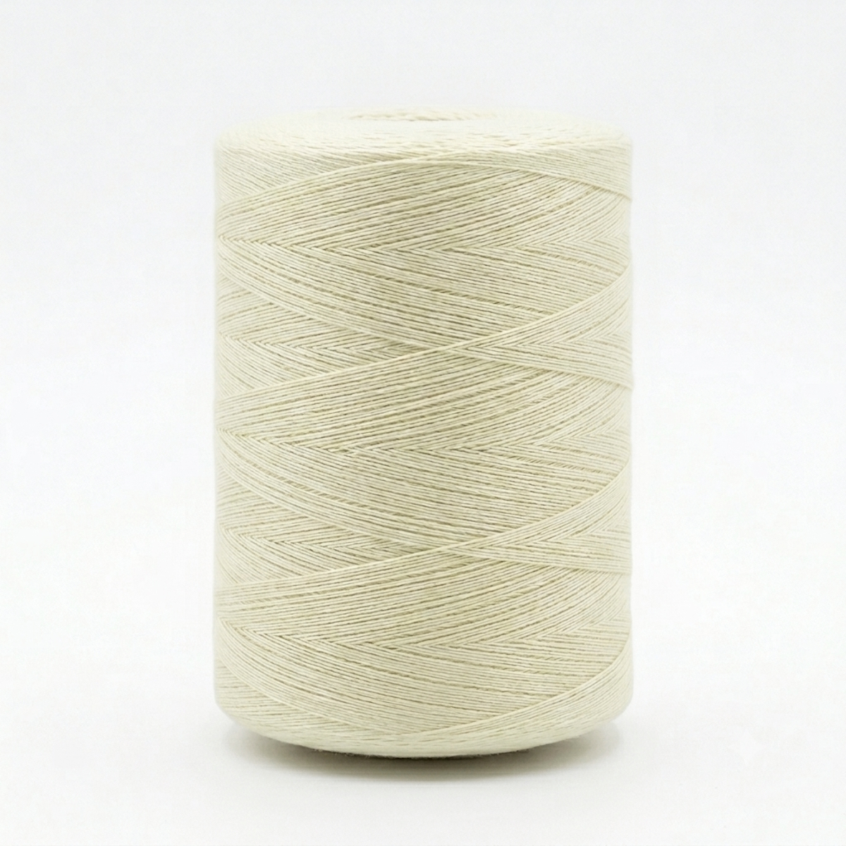 Knopffaden, 2-fach, 1mm, gewachst 500 m, weiß, Abheftfaden, Polyester, VE 1 Stück, UV 10 Stück
