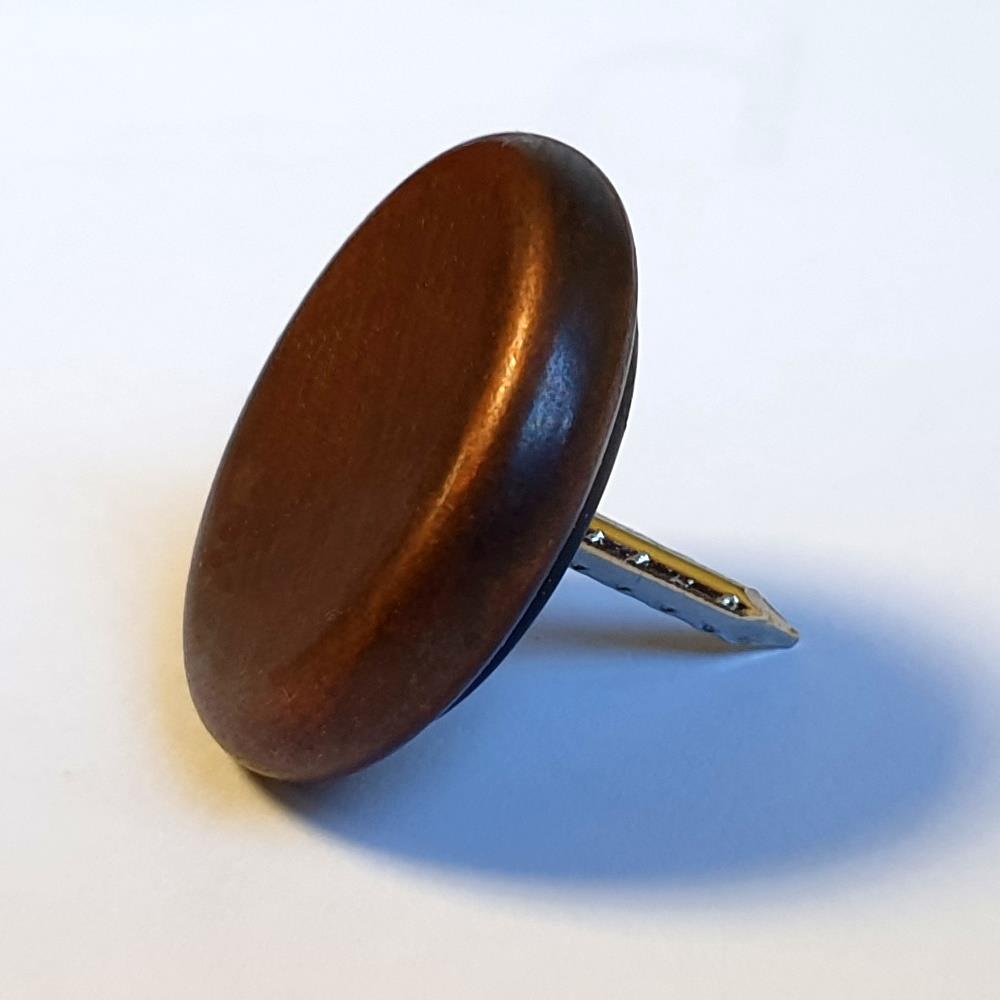 Filzgleiter zum Nageln 100/28 mm Filz, Gleitnägel, brüniert, VE 100 Stück