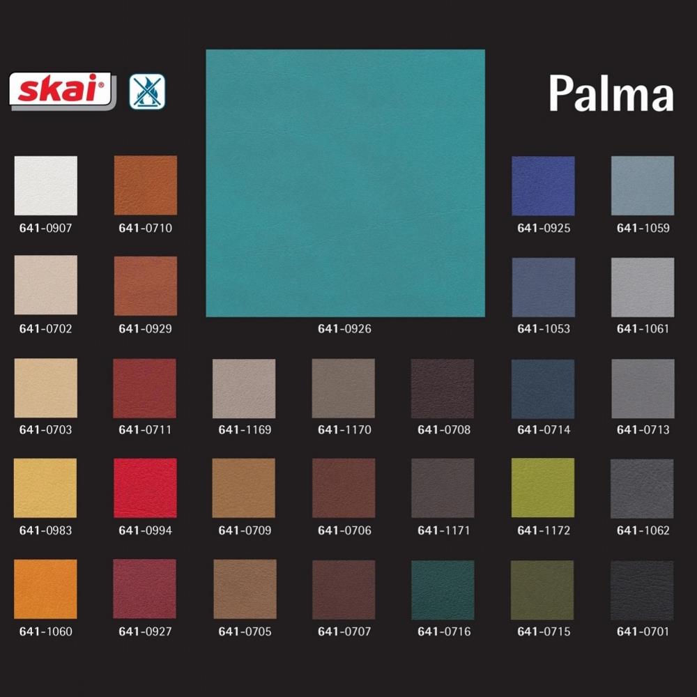 SKAI Palma 1,37m breit, B2, Kunstleder, VE lfm, UV Rolle 30m, diverse Farben