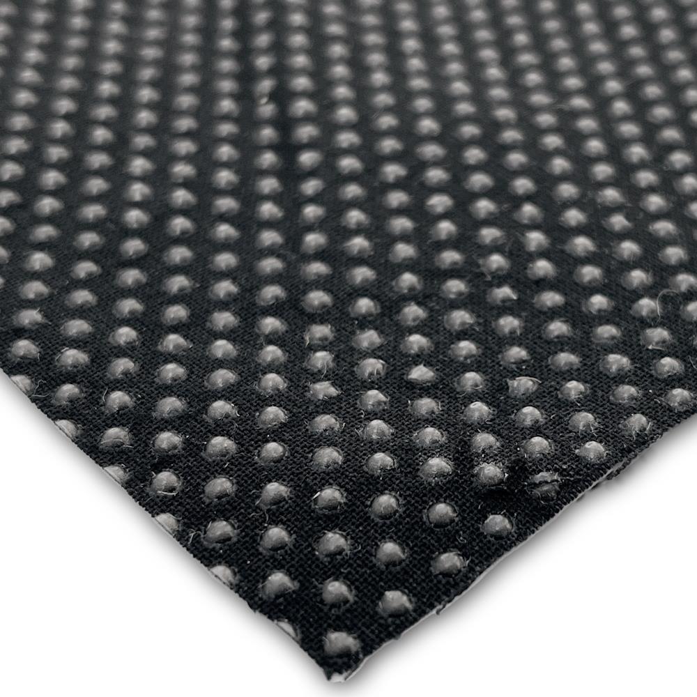 Antirutsch-Köper, ca. 160 cm, schwarz, Spannstoff Köper rutschhemmend, VE ab 5 lfm, UV Rolle 50m