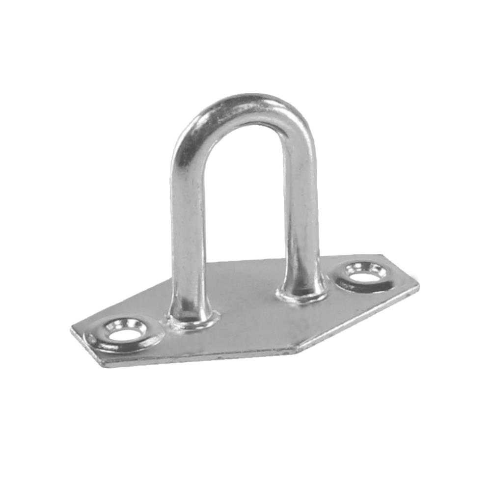 Bügelkrampe klein, für 25 mm Rundösen, verzinkt, Höhe 22 mm, VE 100 Stück