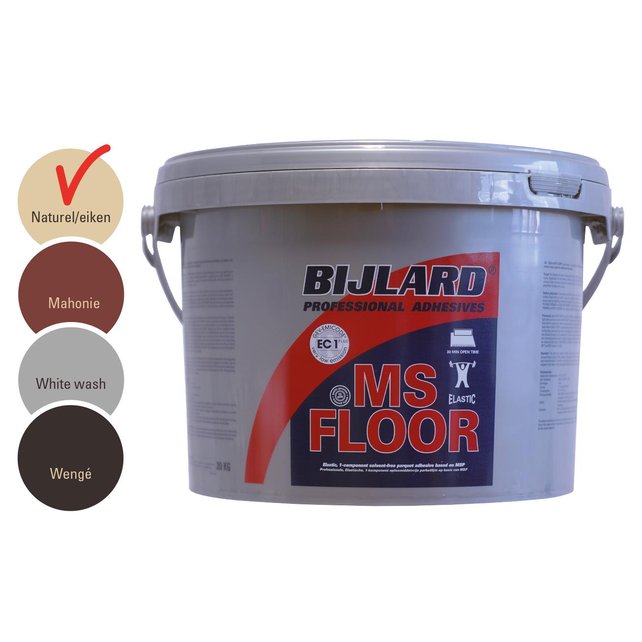 Bijlard MS FLOOR, Eimer 20 kilo , Eiche, Boden- und Parkettleim