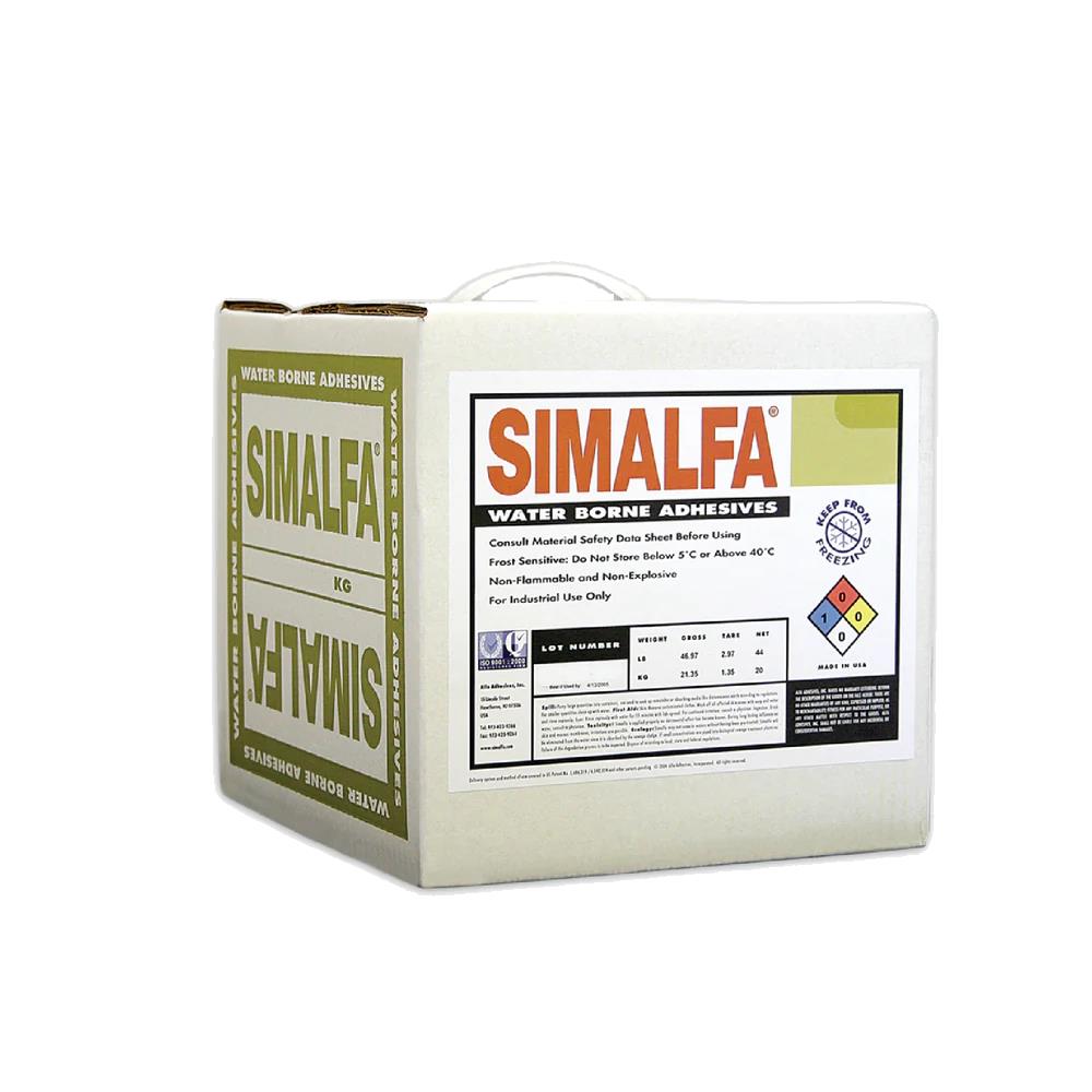 Simalfa 309 Dispersionskleber 10kg, rot (rosa), lösemittelfrei und spritzfähig