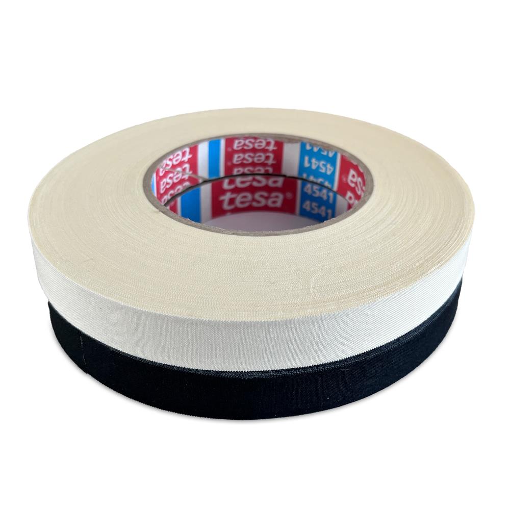 tesa Stuhlklebeband, weiß, VE 1 Rolle(n), 19 mm breit, Rolle 50m, Gewebeband/Stuhlband 4651