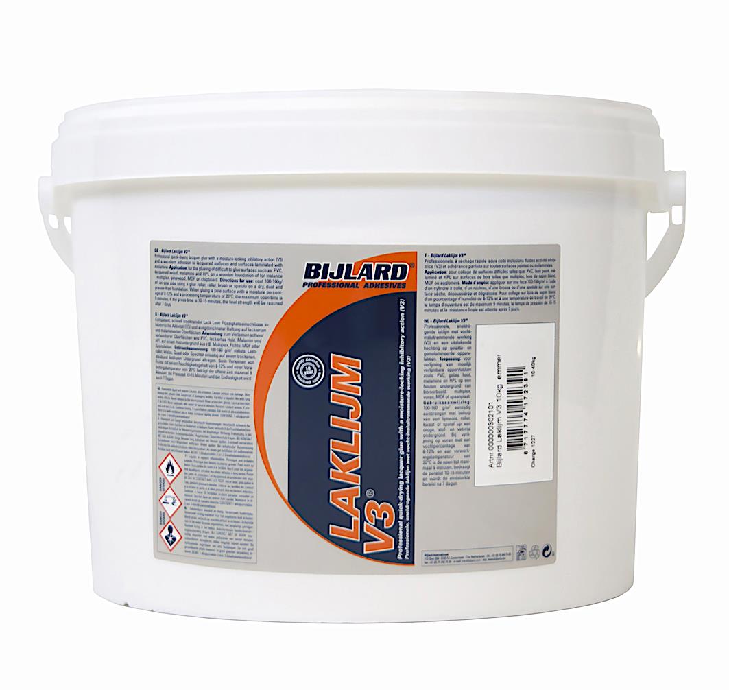 Bijlard Lackkleber V3 10 kg, PVC/ABS Folienkleber, 10 kg