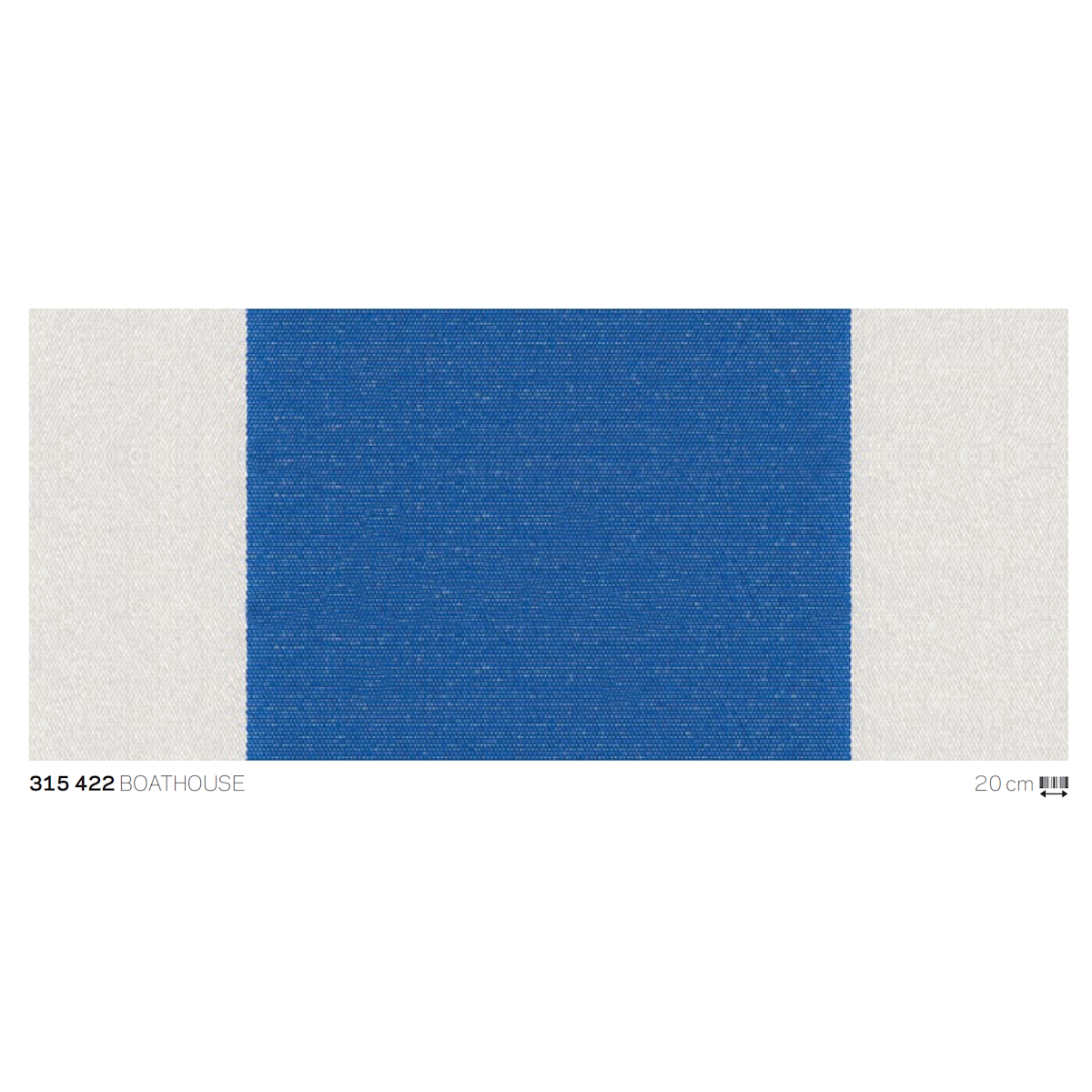 Markisenstoff Elements 120cm, Uni weiß, 290g/m2, 100% PES wasserdicht mit UV-Schutz, VE 1 lfm, Rolle ca. 60m