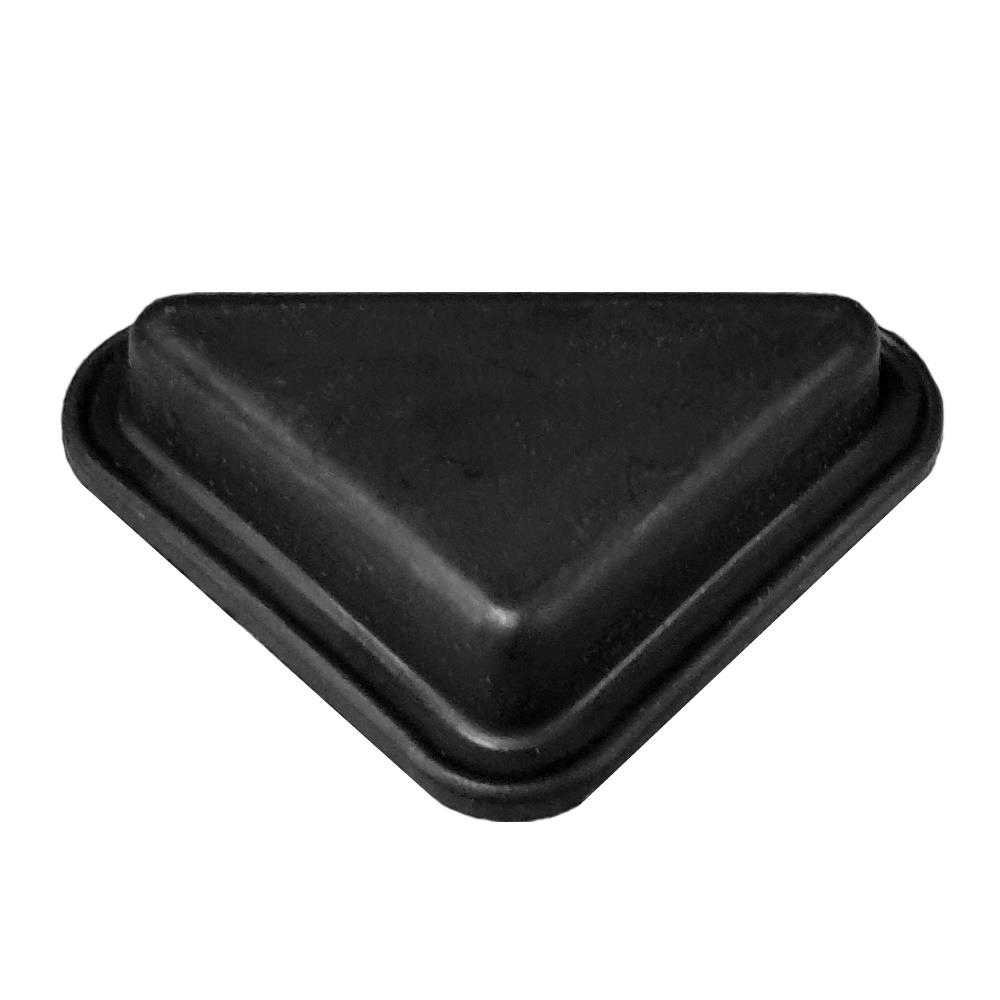 Boden-Dreieckgleiter, Höhe 15 mm, 60 x 35 mm, Dreick BT, VE 1 Stück, UV 20