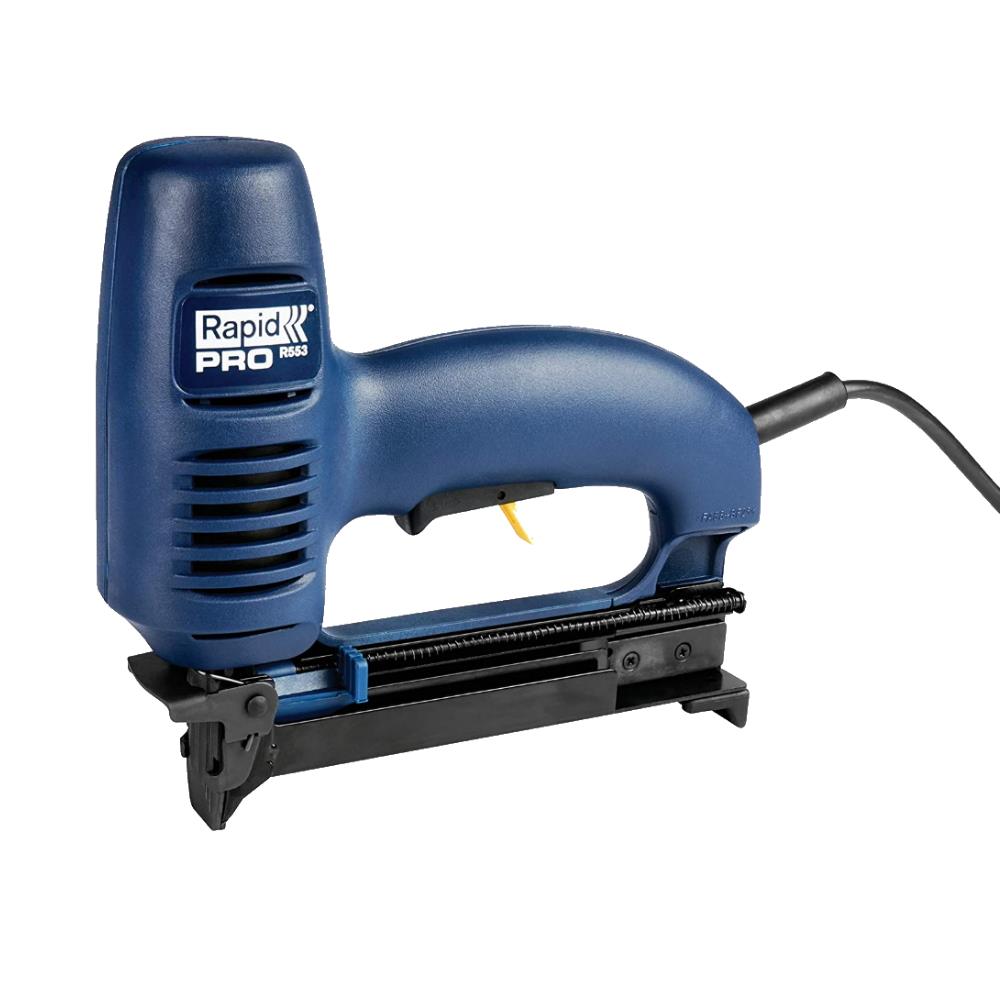 Rapid PRO R553 Elektrotacker/-Nagler, (Typ 53 Heftklammern, Nägel Typ 8) Heftpistole