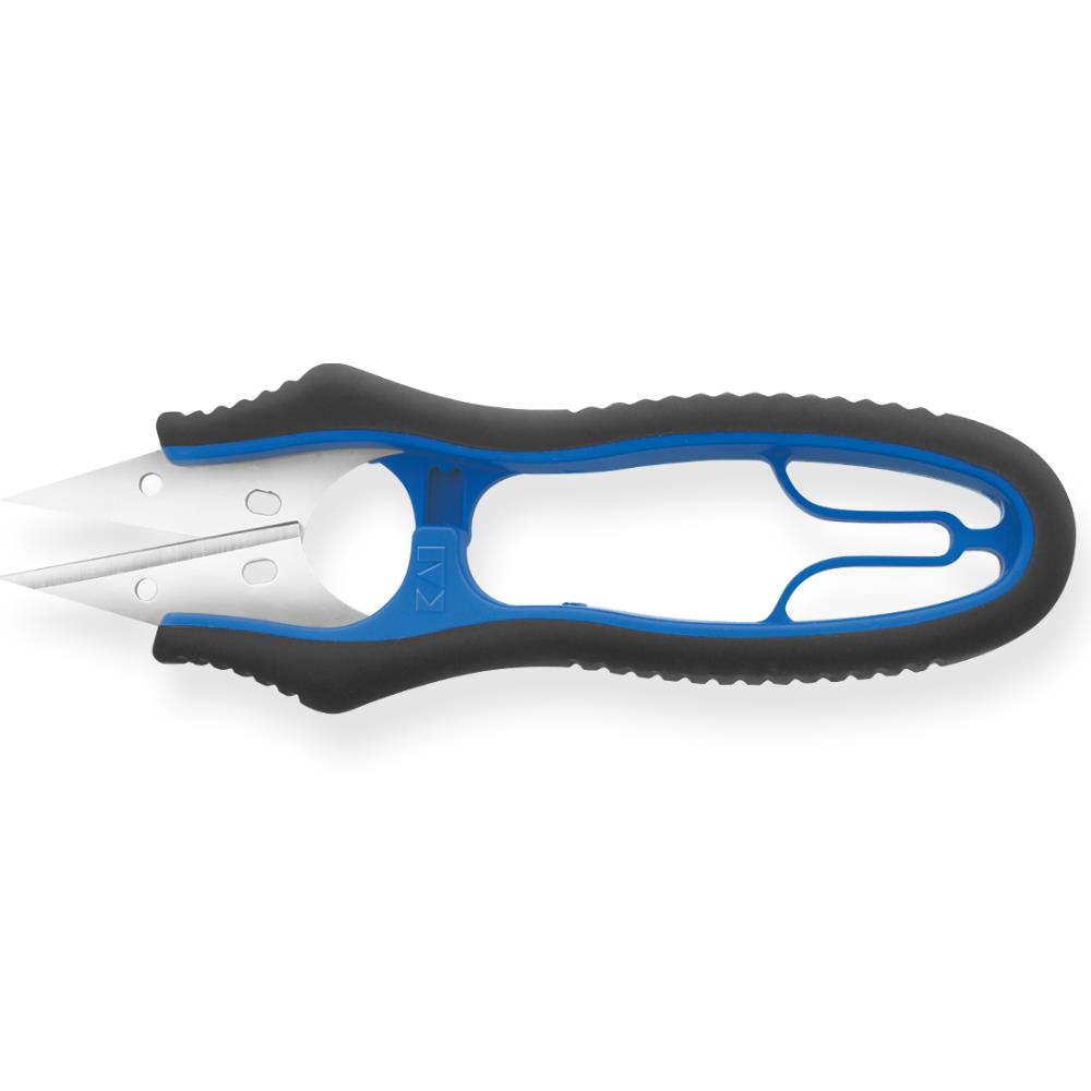 KAI Fadenschere, Nahttrenner 5,3 Zoll N 5125, Länge 125 mm, Fadenschneider, schwarz-blauer Griff