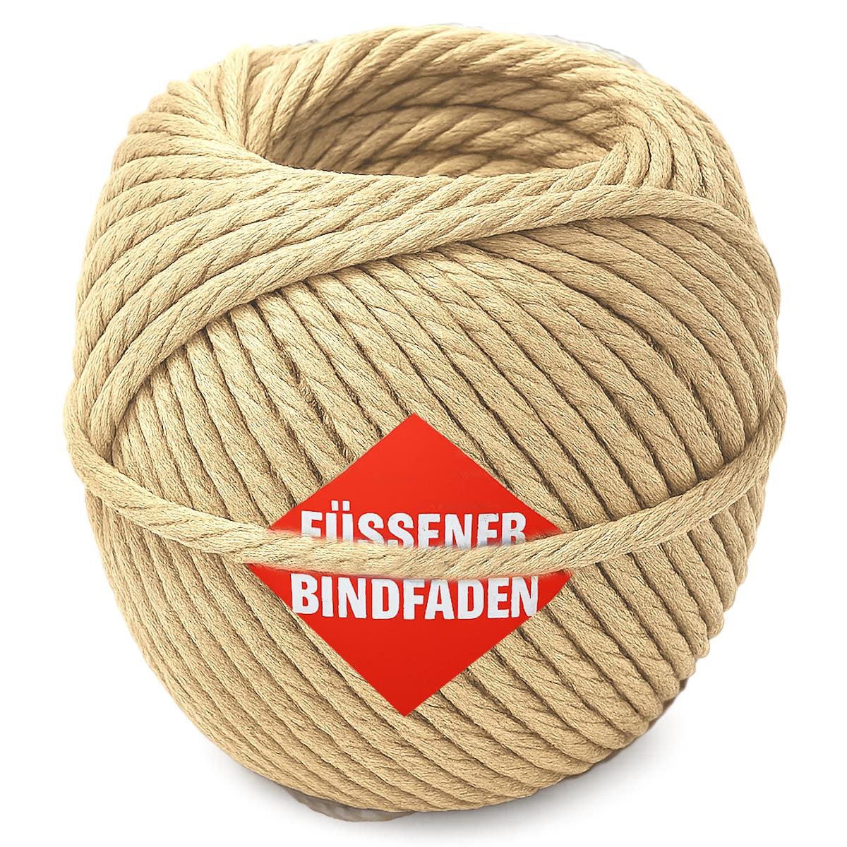Füssener Poly-Schnürfaden, 3-fach, Rolle 70m, VE 1 Knäuel, UV 10 Stück
