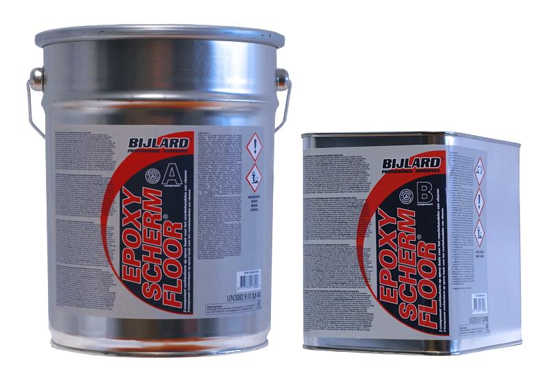 Bijlard Epoxidharz FLOOR, Grundierung, 5 Kg, rot, Epoxy Scherm
