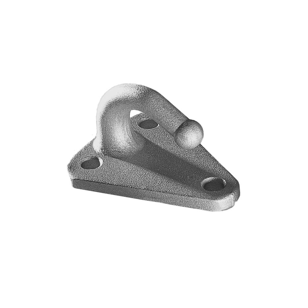 Planenhaken Dreiloch offen, klein, Zink-Nickel, Länge 50mm, Breite 40mm, VE 100 Stück Planenhaken Dreiloch offen, klein, Zink-Nickel, Länge 50mm, Breite 40mm, VE 100 Stück