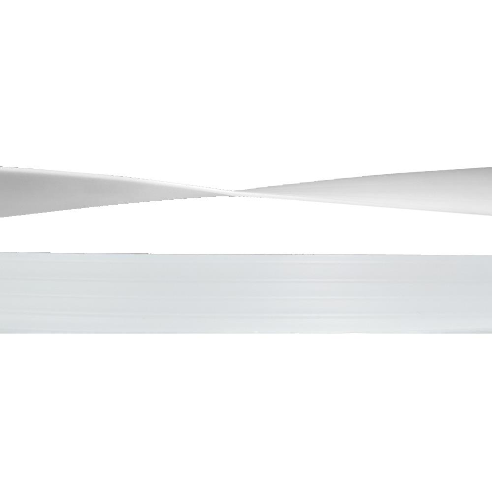 Klammerstreifen, Flachband 15 mm x 1,2 mm, weiß, Kunststoff, weiß, Rolle(n) 500 m (3074-150)