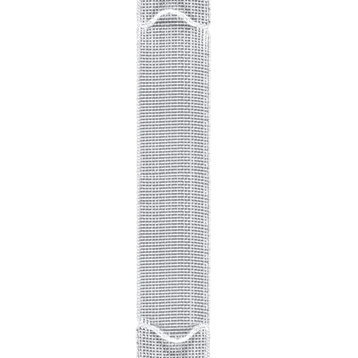 Raffrolloband 18mm mit Querschlaufen, 6396 transparent, VE 1 lfm, UV 200 m
