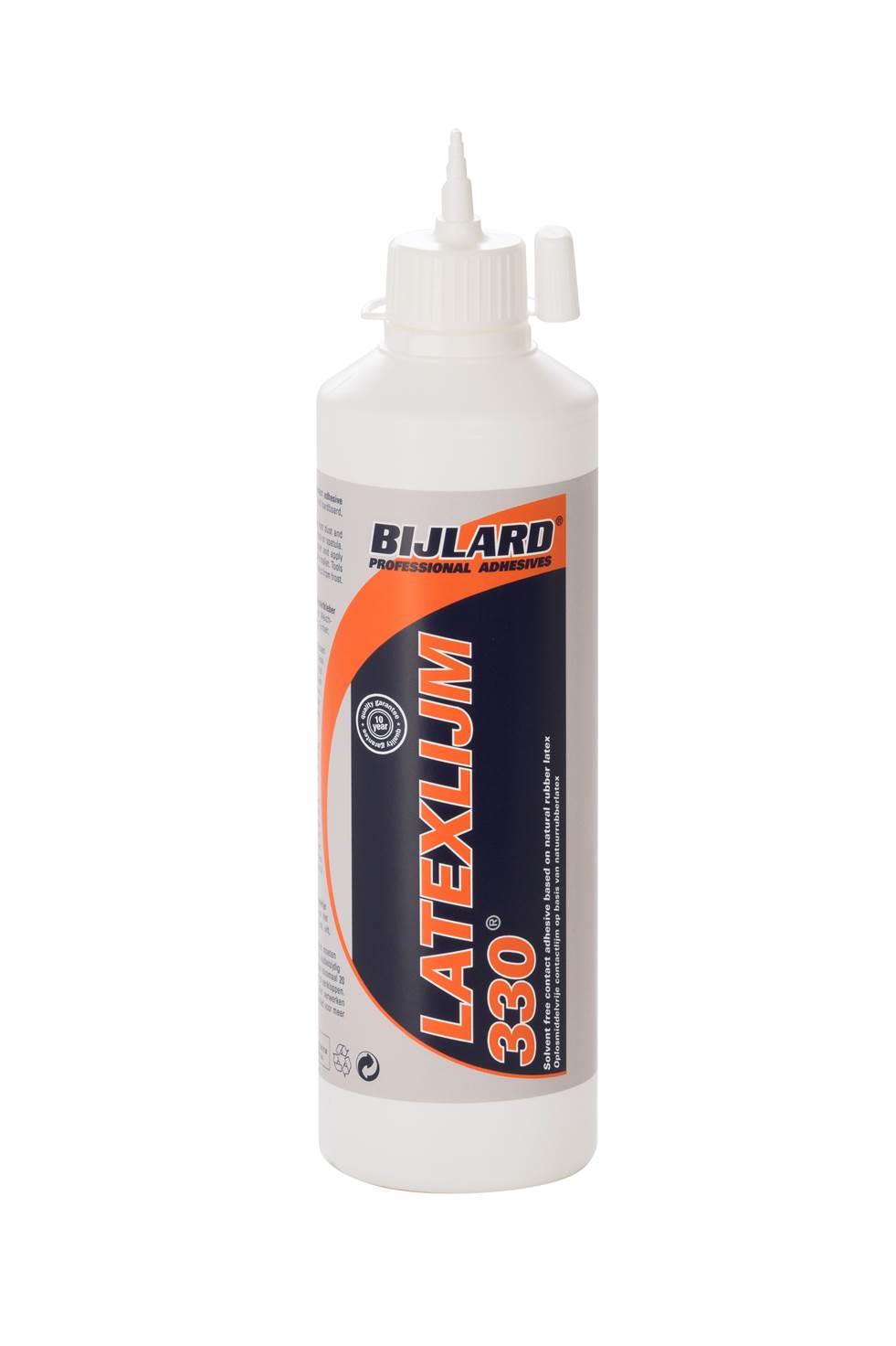 Bijlard Gummimilch 330, Latex-Kontaktkleber, 500 g, UV 12 Flaschen