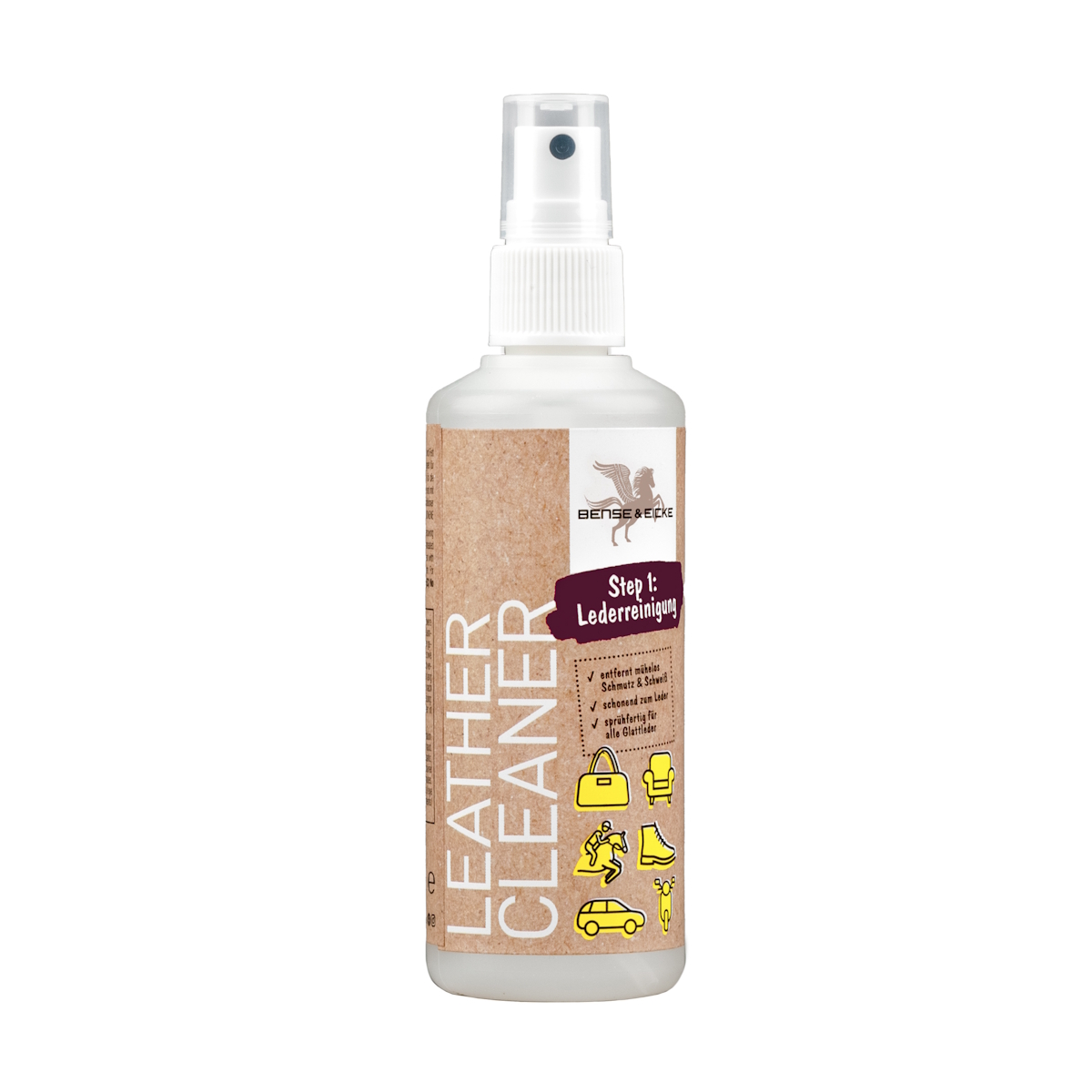 Leather Cleaner -Step 1, Sprühflasche, 100 ml, VE 1 Stück, Lederreinigung