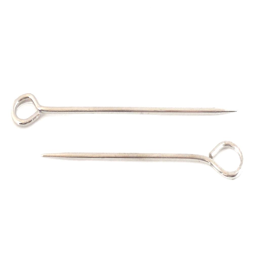 Ringstecker Länge 65mm, Nadel 1,6mm, Ringdurchmesser 11mm, 100 Stück